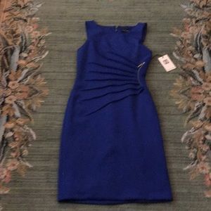 Royal Blue Ivanka Trump dress